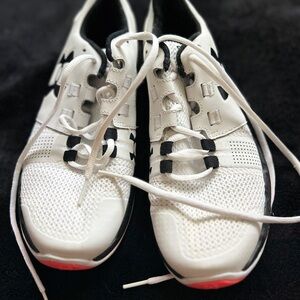 Under Armour Black and White Sneakers